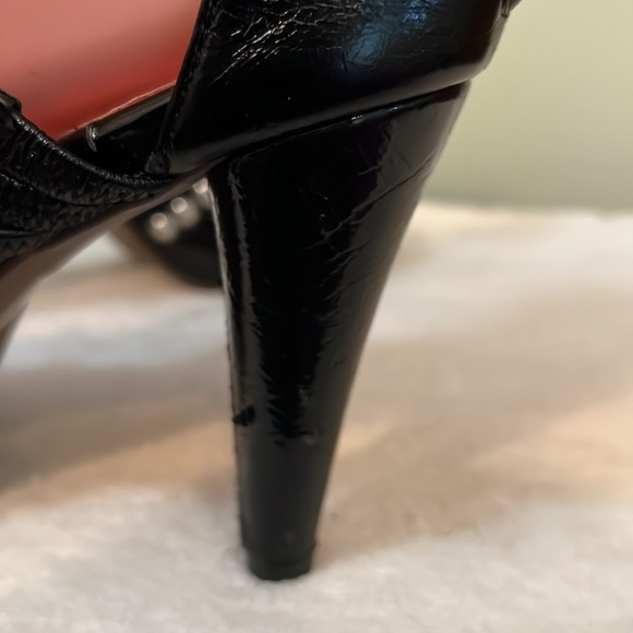 Jeffrey Campbell Ibiza Black Leather With Rhinestones And Studs Size 7 - Picture 8 of 12